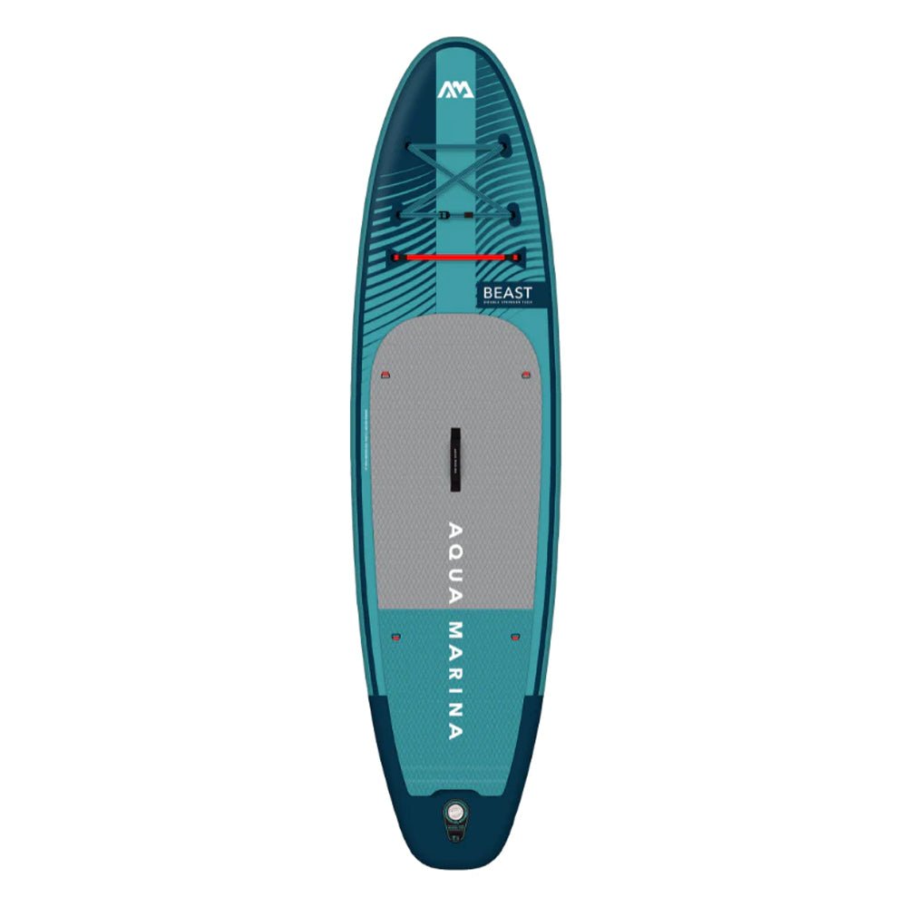 Aqua Marina Beast BT-23BEP Advanced All-Around Inflatable SUP With Carbon Hybrid Paddle, 10FT (SAK89512)
