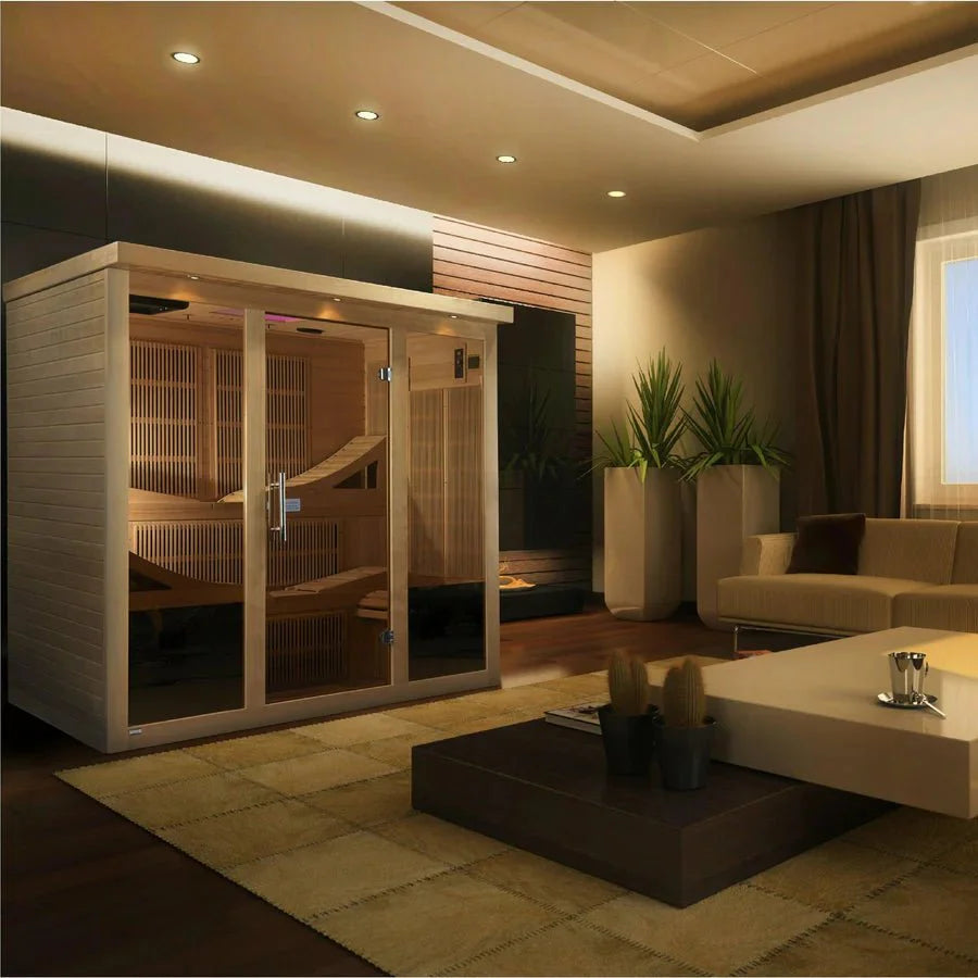 Golden Designs Monaco GDI-6996-01 Near Zero EMF 6-Person FAR Infrared Sauna