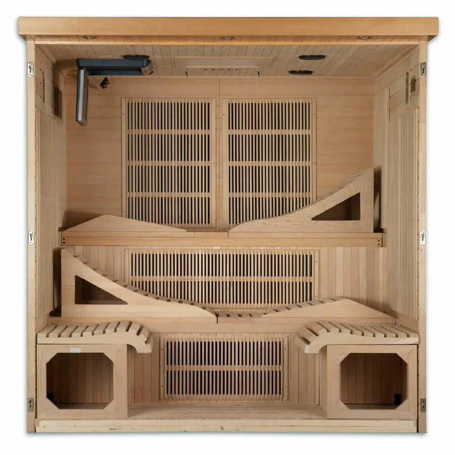 Golden Designs Monaco GDI-6996-01 Near Zero EMF 6-Person FAR Infrared Sauna