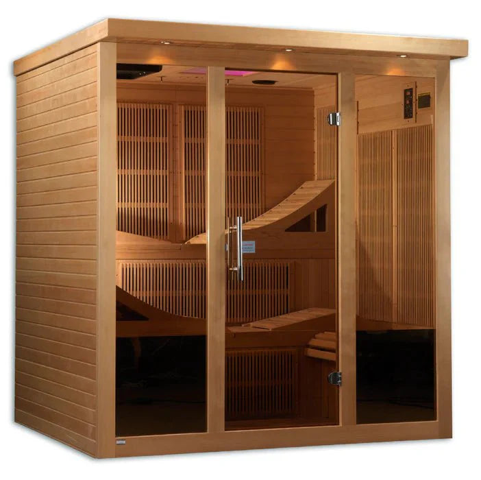Golden Designs Monaco GDI-6996-01 Near Zero EMF 6-Person FAR Infrared Sauna