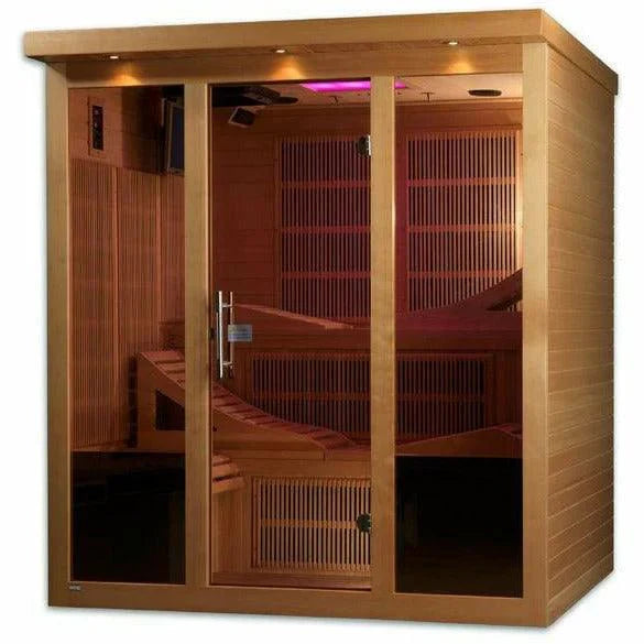 Golden Designs Monaco GDI-6996-01 Near Zero EMF 6-Person FAR Infrared Sauna