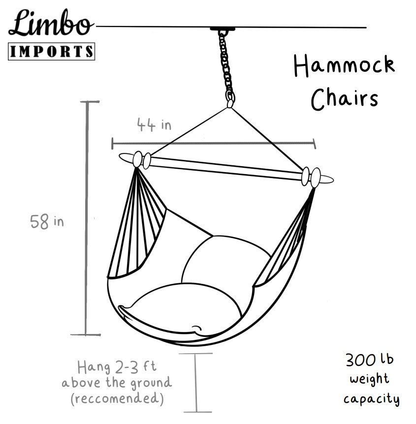 Colorful Pink and Blue Hammock Chair Swing | PASTEL