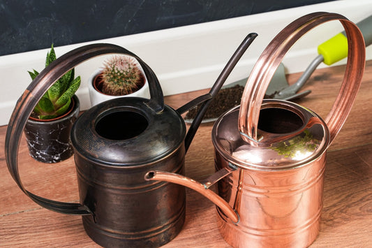 Handcrafted Small Copper Watering Can – Artisan-Made Planter Pot for Indoor & Outdoor Gardening