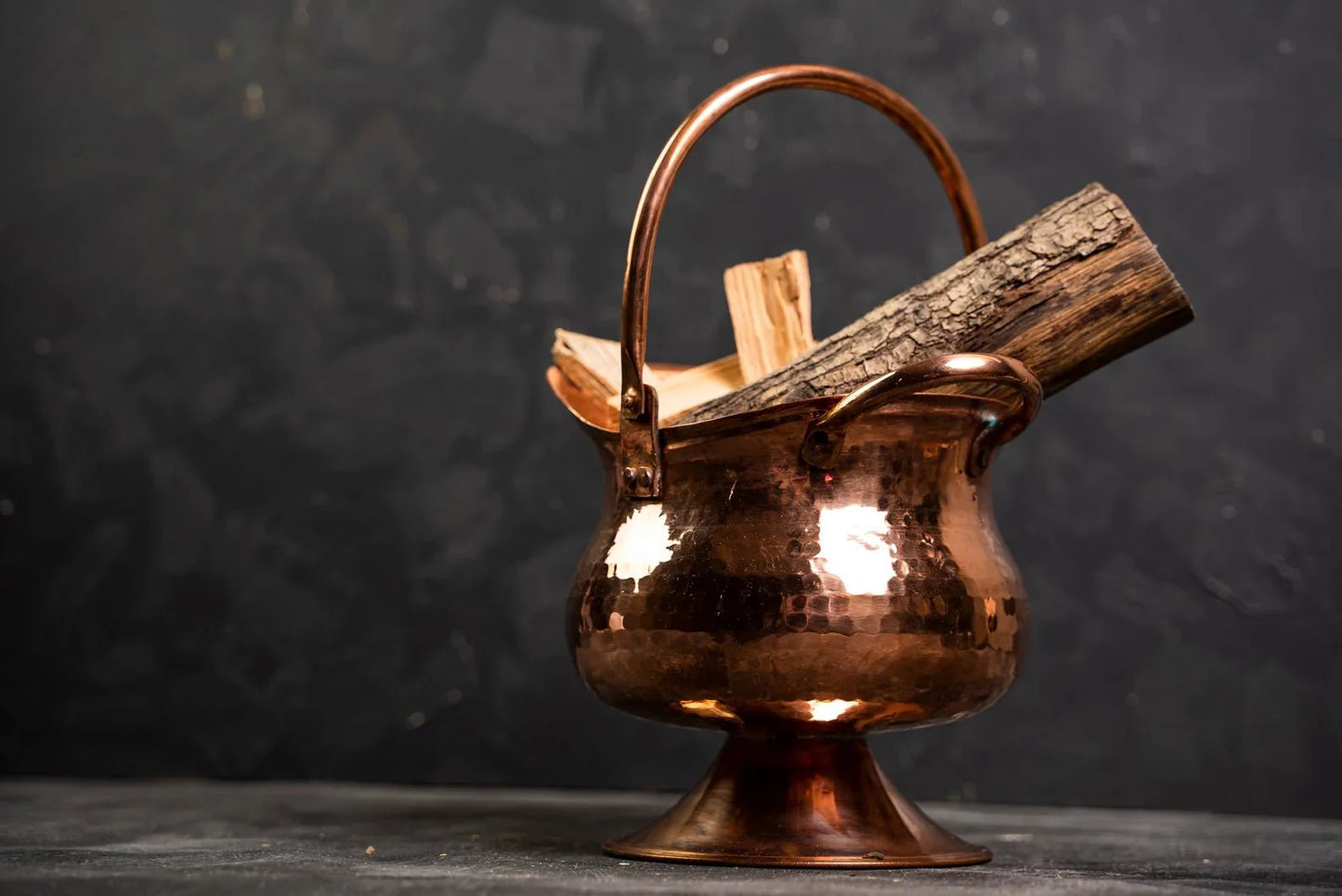 Handmde Copper Ice Bucket | Copper Beverage Pot 100% Solid Copper 210x220 mm