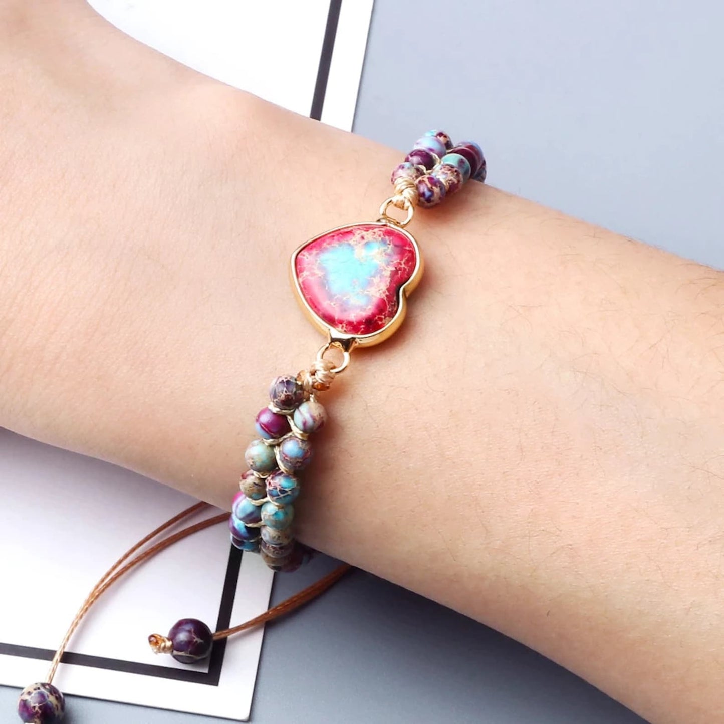 Galaxy Passionate Heart Bracelet
