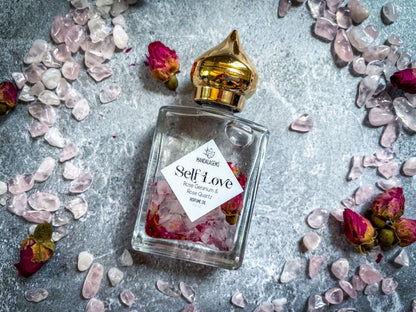 SELF LOVE Rose Natural Perfume Oil for Valentines Day Gift
