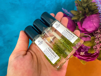 MANIFEST roll on perfume for MANIFESTATION