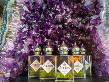 MANIFEST Perfume Oil for MANIFESTATION with Peridot + Sage essential oil