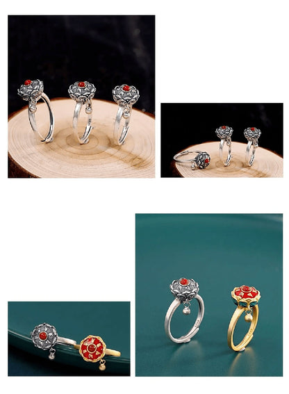 Anxiety Carnelian Fidget Ring