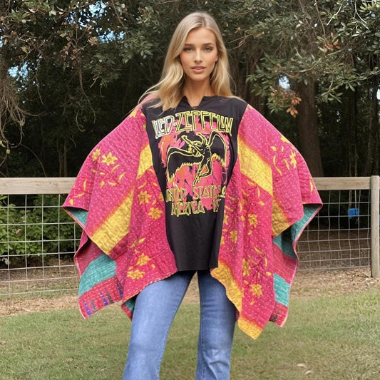 Bell Sleeve  Butterfly Top “Zeppelin