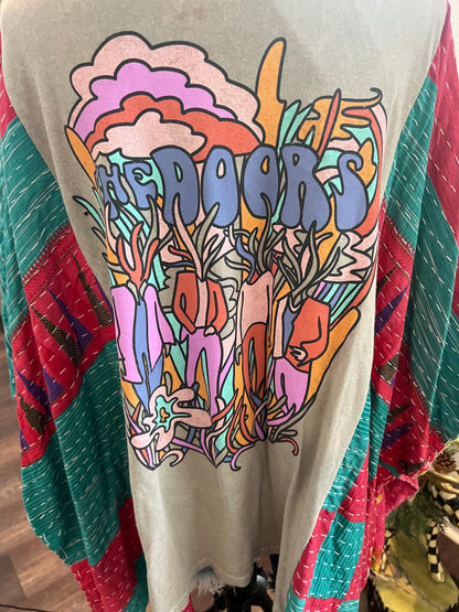 Bell Sleeve  Butterfly Top “ The Doors