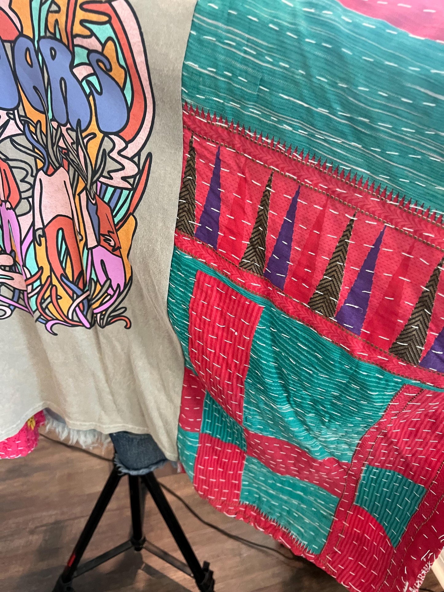 Bell Sleeve  Butterfly Top “ The Doors