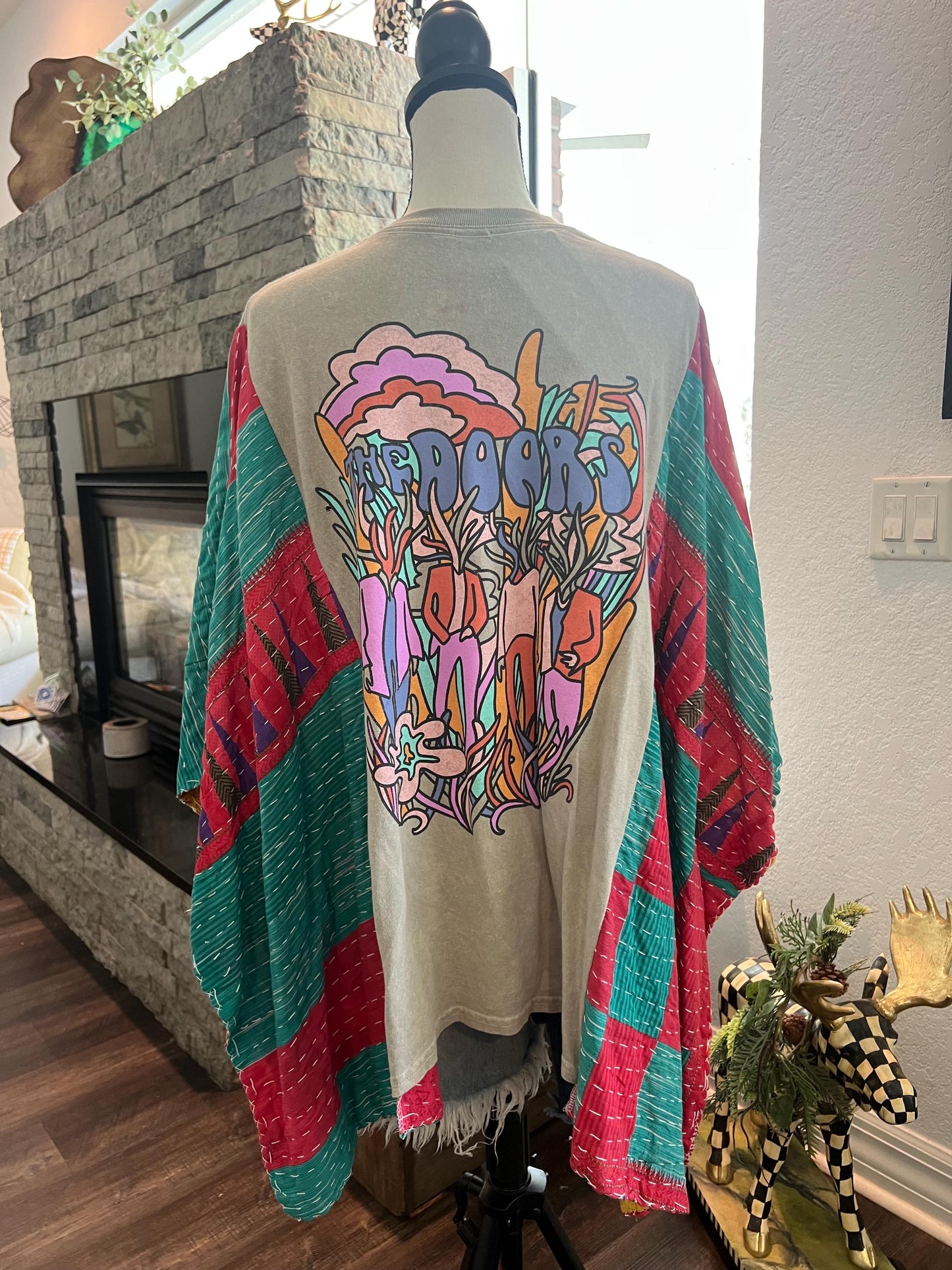 Bell Sleeve  Butterfly Top “ The Doors