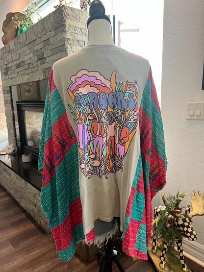 Bell Sleeve  Butterfly Top “ The Doors