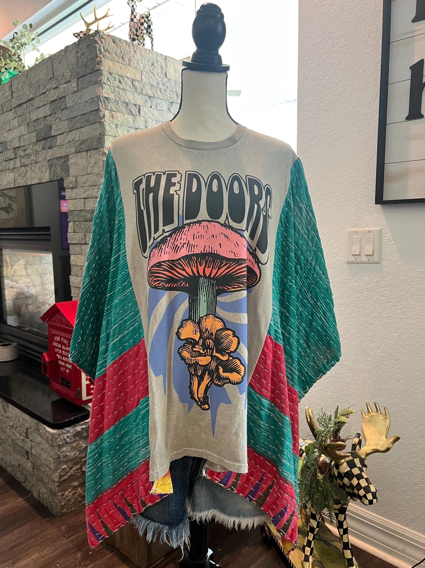 Bell Sleeve  Butterfly Top “ The Doors