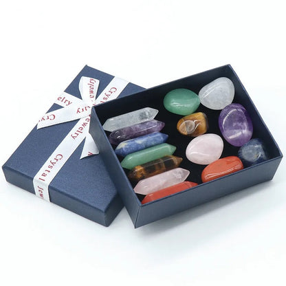 Healing Stones Gift box - Chakra crystals
