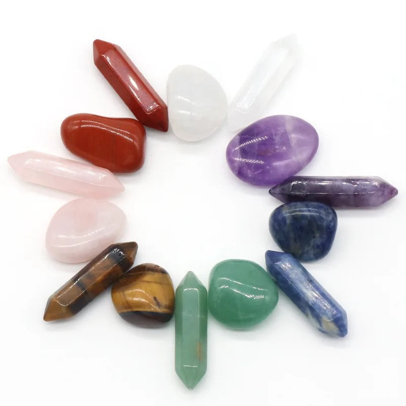 Healing Stones Gift box - Chakra crystals