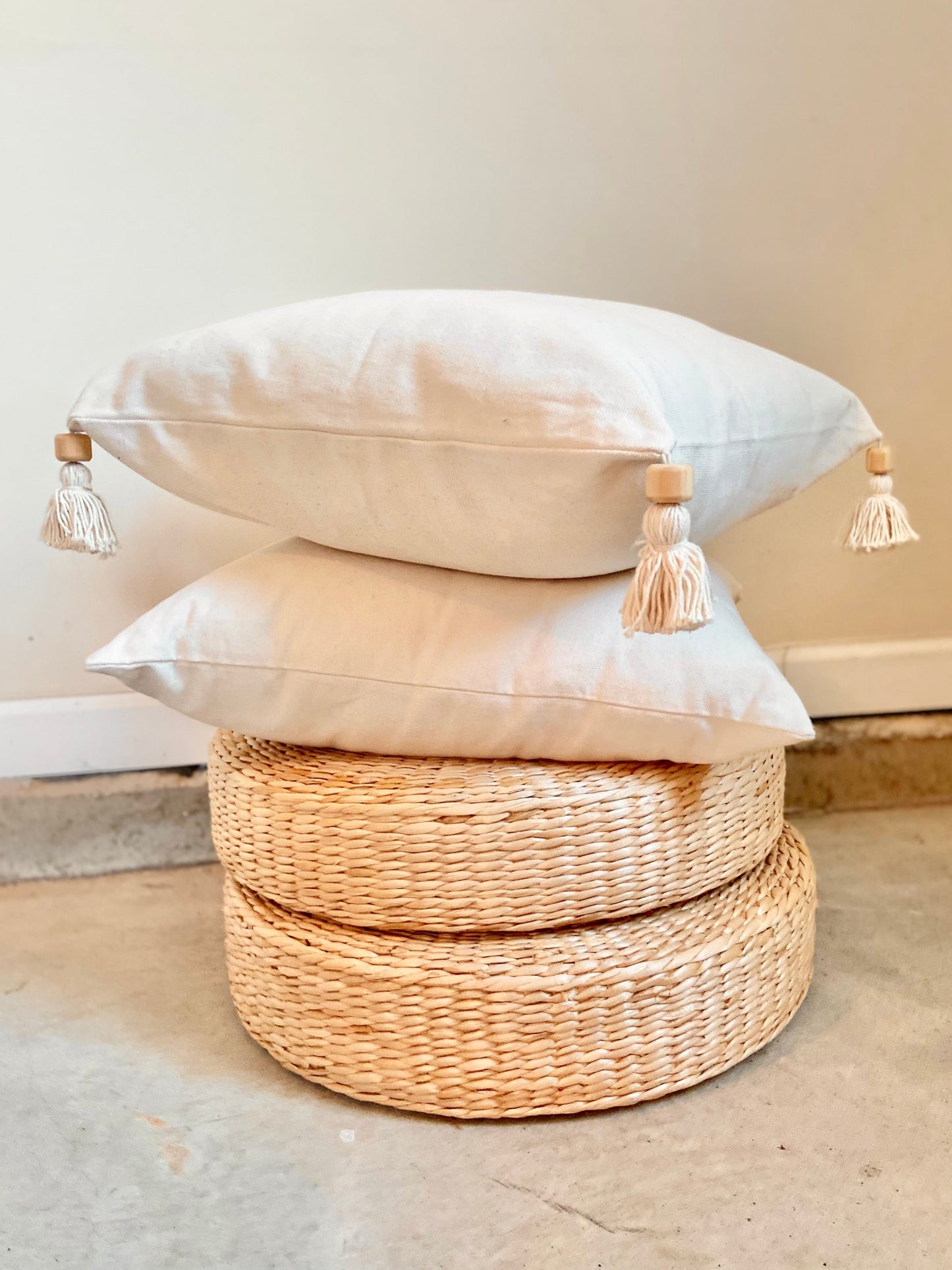 Small Boho Indoor Hammock Chair With Tassels | LOLITA Jr.