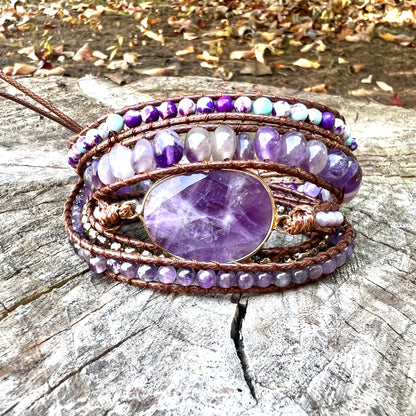 Immense Calm & Nurturing Amethyst Bracelet