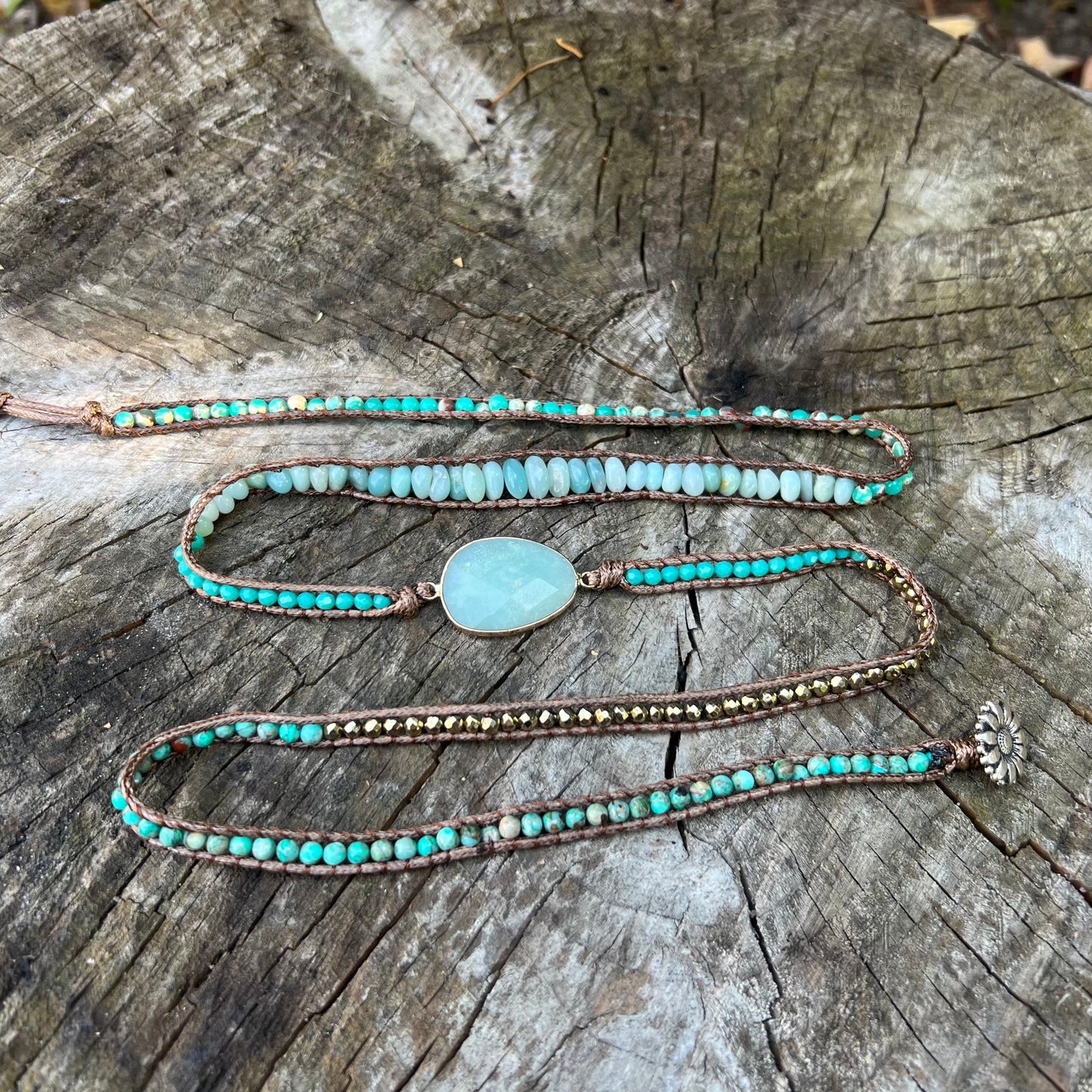Amazonite Soothing Tension Bracelet
