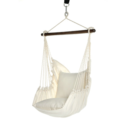 Small Classic White Hammock Chair Swing  | CLASSIC Jr.