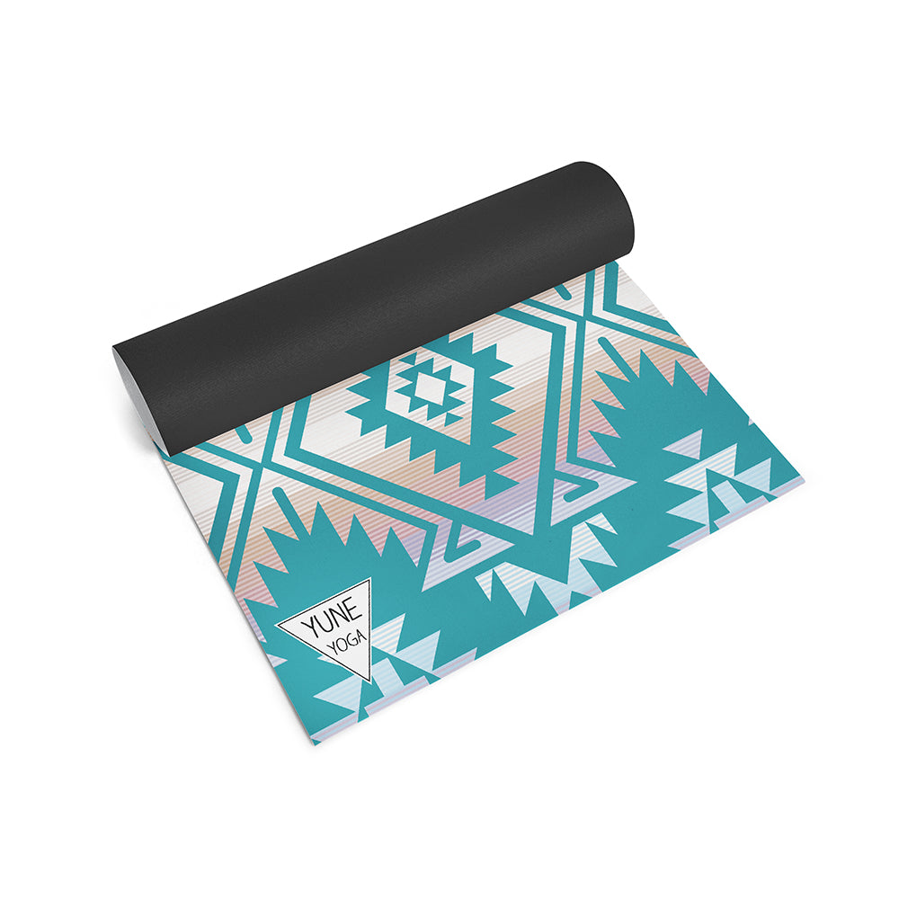 Yoga Mat | 6mm Thick | Blue | Non-Slip | Eco Friendly | Yune Yoga | Jerome Lake