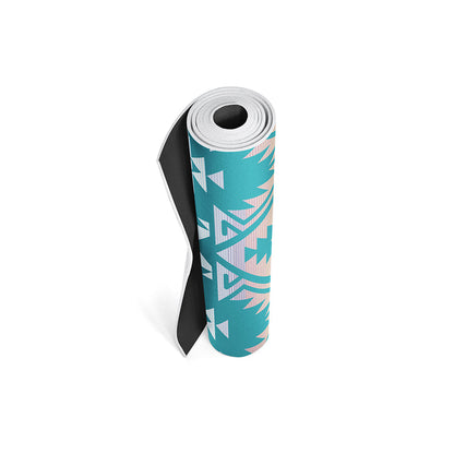 Yoga Mat | 6mm Thick | Blue | Non-Slip | Eco Friendly | Yune Yoga | Jerome Lake