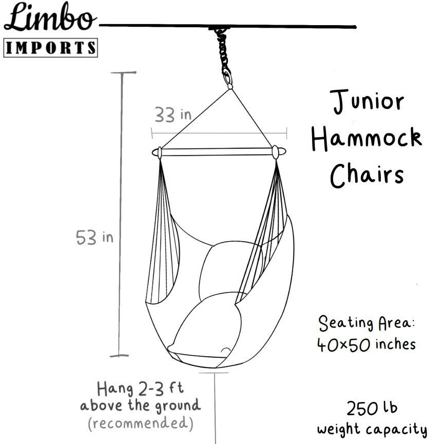 Small Macrame Hammock Swing Chair | SERENA Jr.