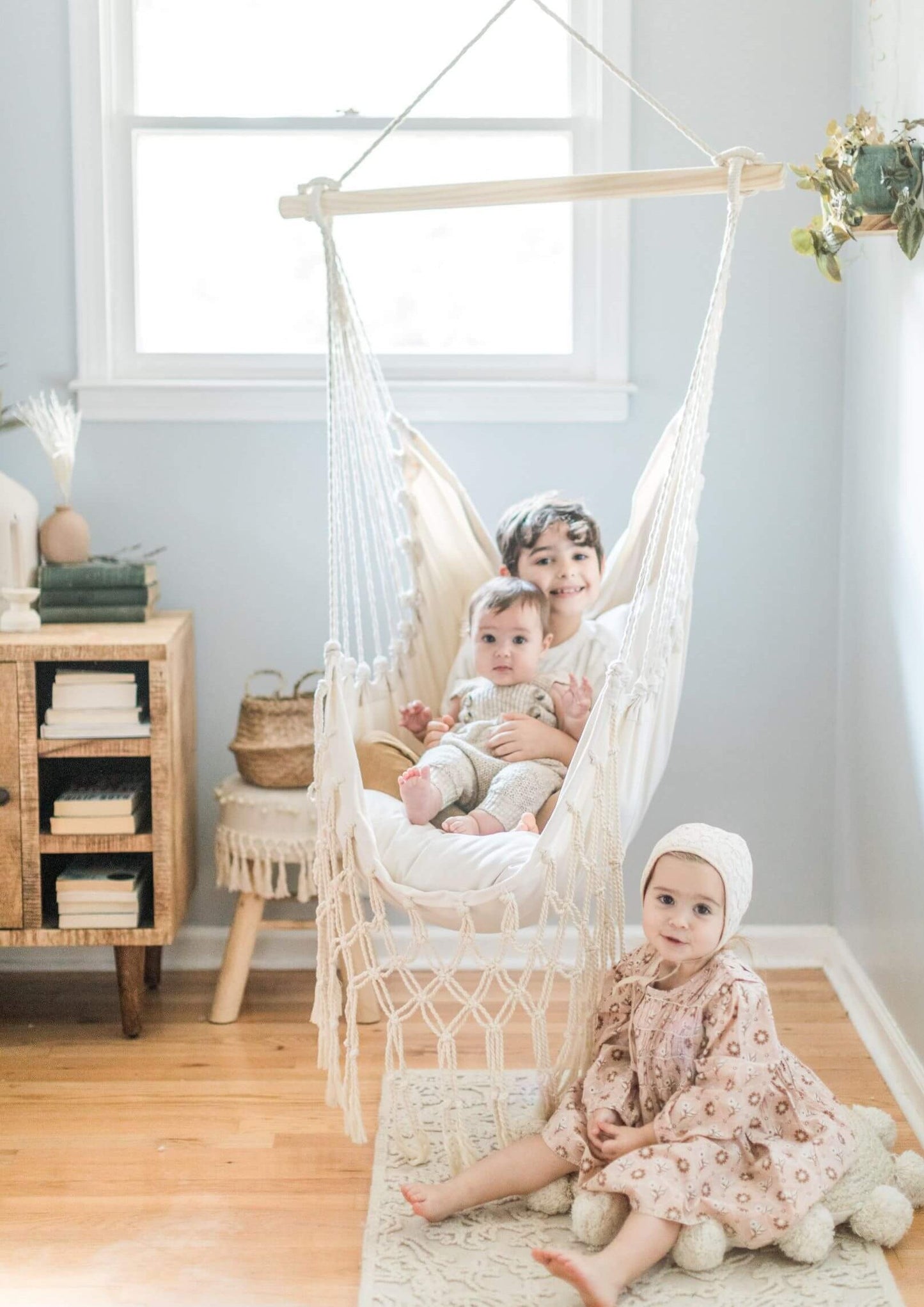 Small Macrame Hammock Swing Chair | SERENA Jr.