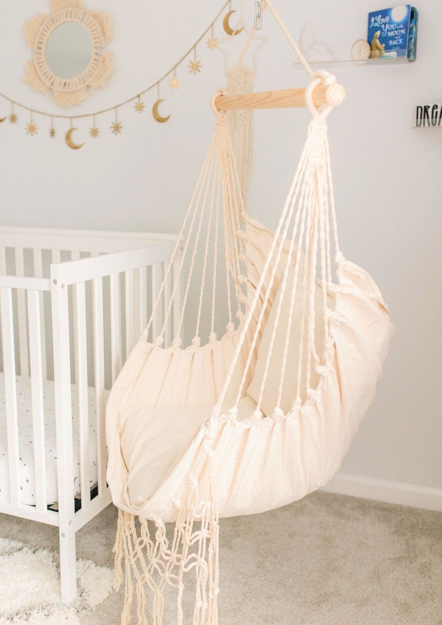 Small Macrame Hammock Swing Chair | SERENA Jr.