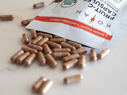 Organic Fruit-C Capsules
