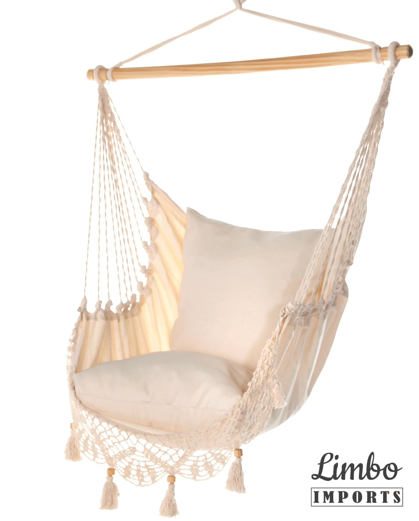 White Crochet Hammock Chair Swing | LUCIA
