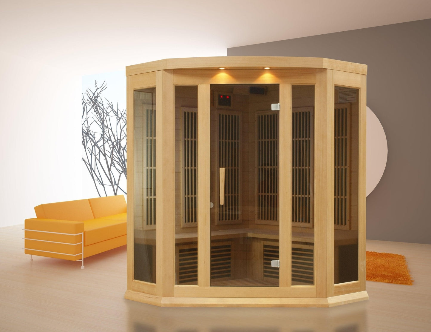 Maxxus Ultra Low EMF (Under 2MG) FAR Infrared Sauna – Canadian Hemlock