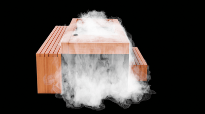 Medical Frozen 6 Cold Plunge | XL Size with Essential Oil Infuser & Steam Generator