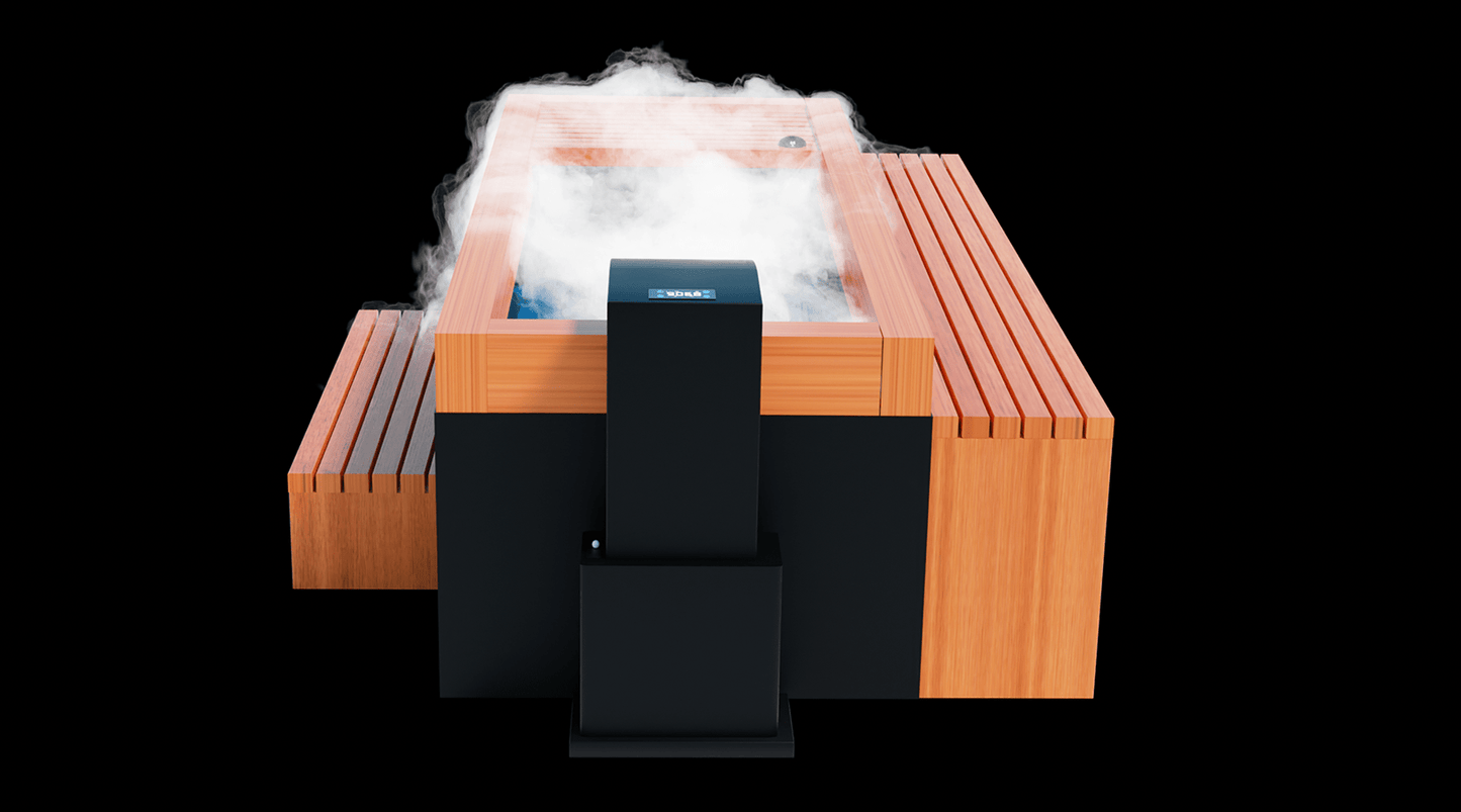 Medical Frozen 6 Cold Plunge | XL Size with Essential Oil Infuser & Steam Generator