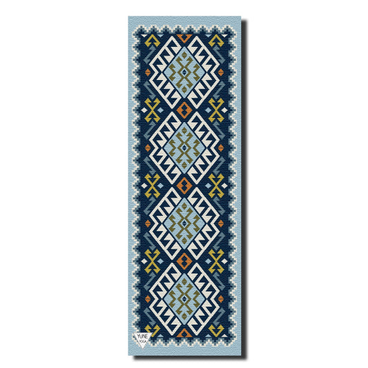 Yoga Mat | 6mm Thick | Blue | Non-Slip | Eco Friendly | Yune Yoga | Moab River