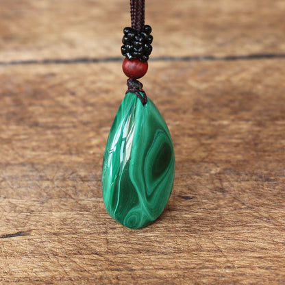 Malachite Restorative & Emotional Healing Pendant Necklace
