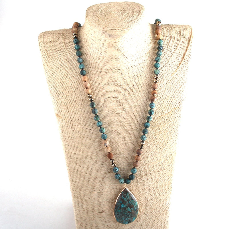 Triple Jasper Vitality & Detox Necklace