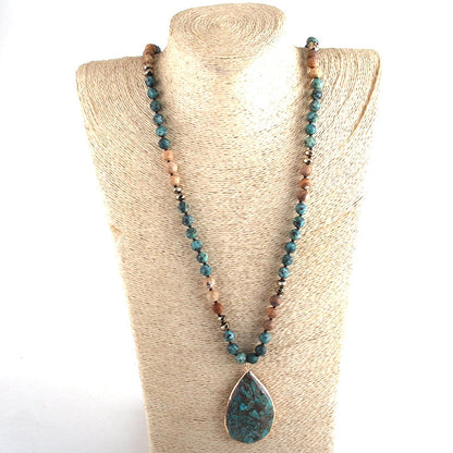 Triple Jasper Vitality & Detox Necklace