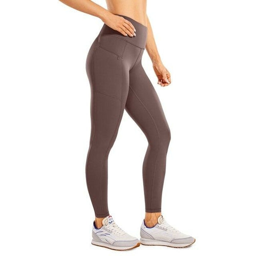 Women's Naked Feeling High Waisted Yoga Pants Gym Tights Soft Workout