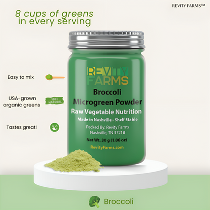 SuperFood - Concentrated Microgreen Powder - Freeze Dried