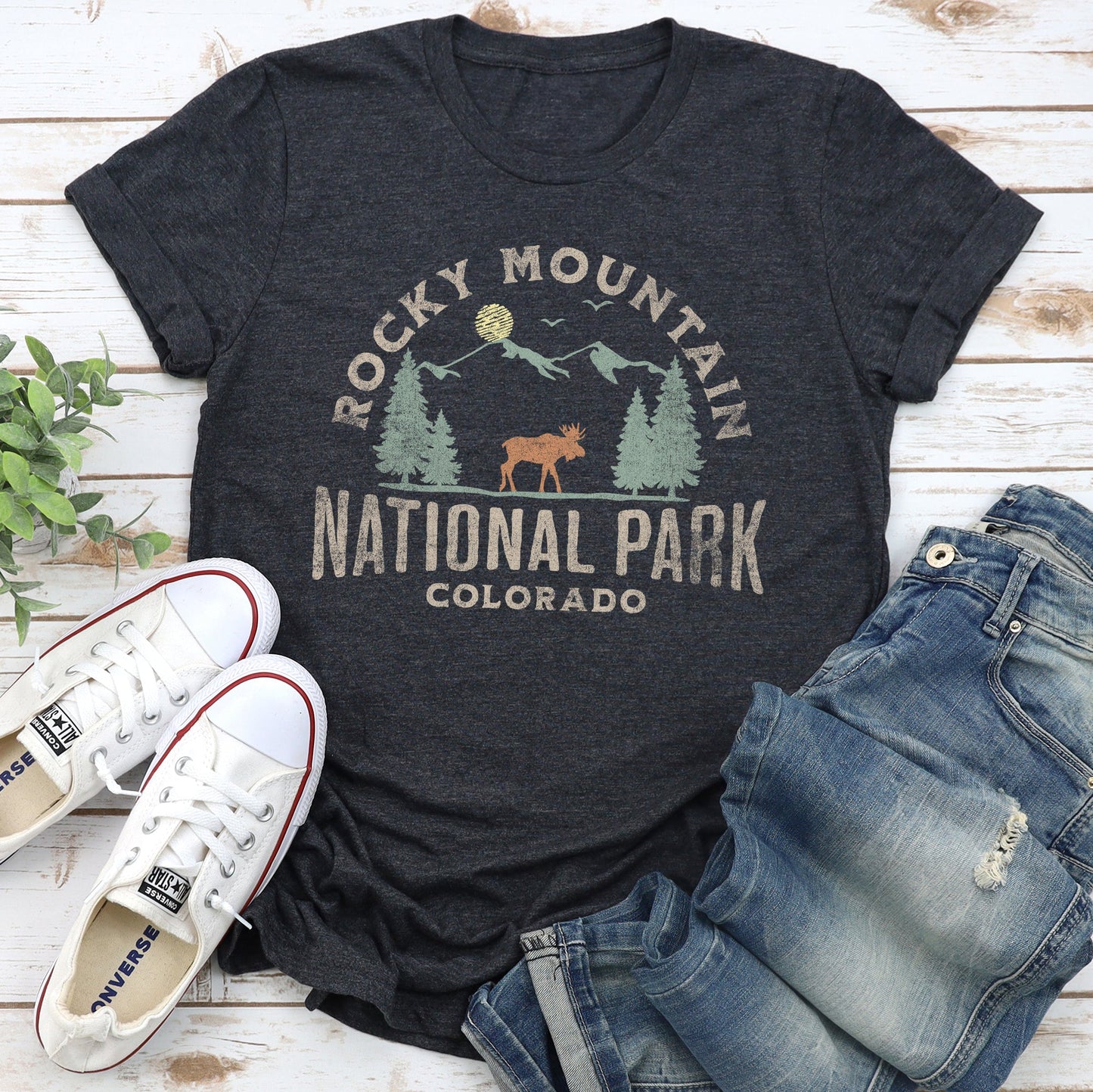 Rocky Mountain National Park Super Soft Tshirt
