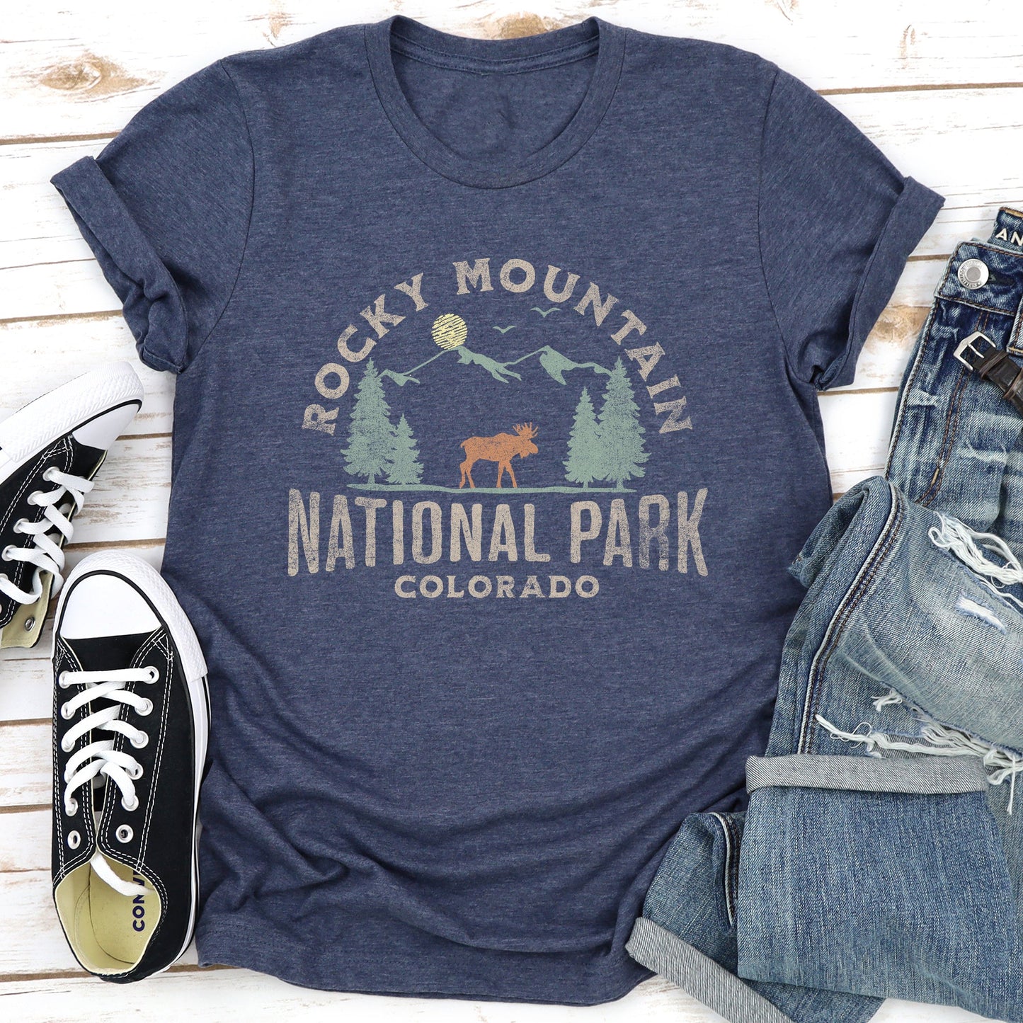 Rocky Mountain National Park Super Soft Tshirt