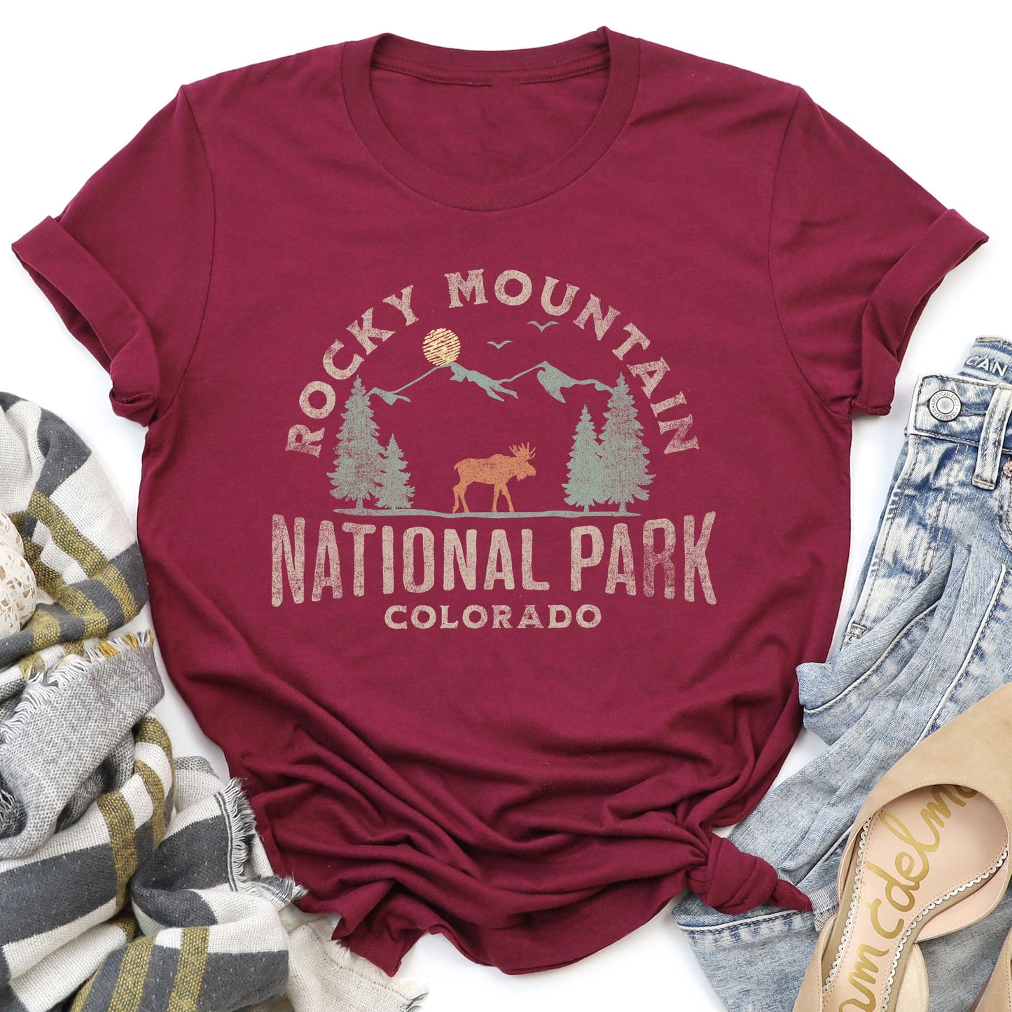 Rocky Mountain National Park Super Soft Tshirt