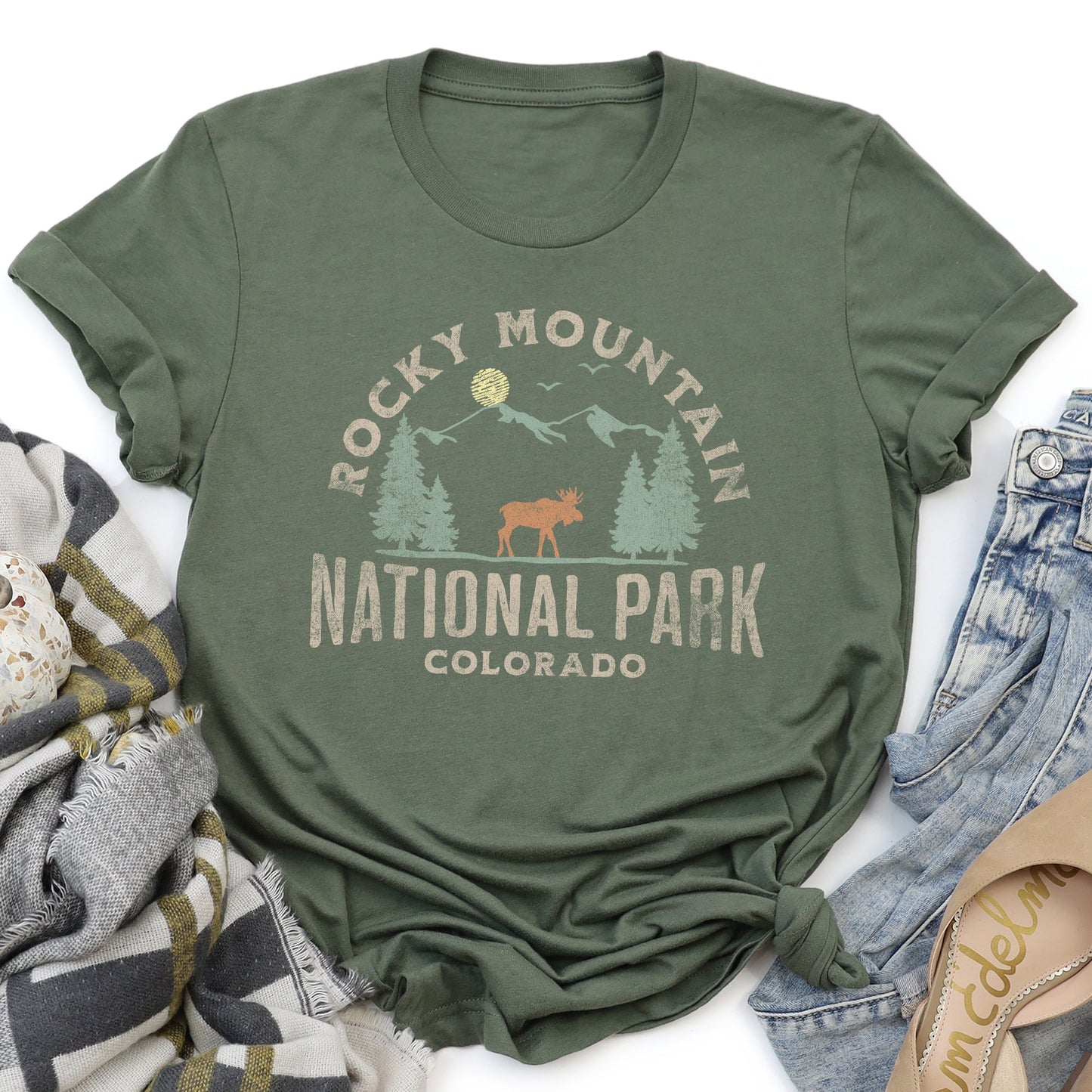 Rocky Mountain National Park Super Soft Tshirt