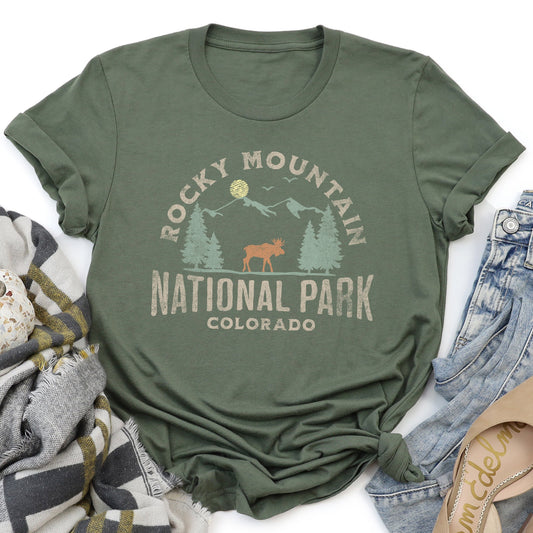 Rocky Mountain National Park Super Soft Tshirt