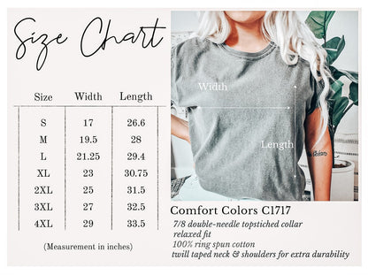Boho Botanical Sunflower Art Nouveau Floral Comfort Colors Tshirt