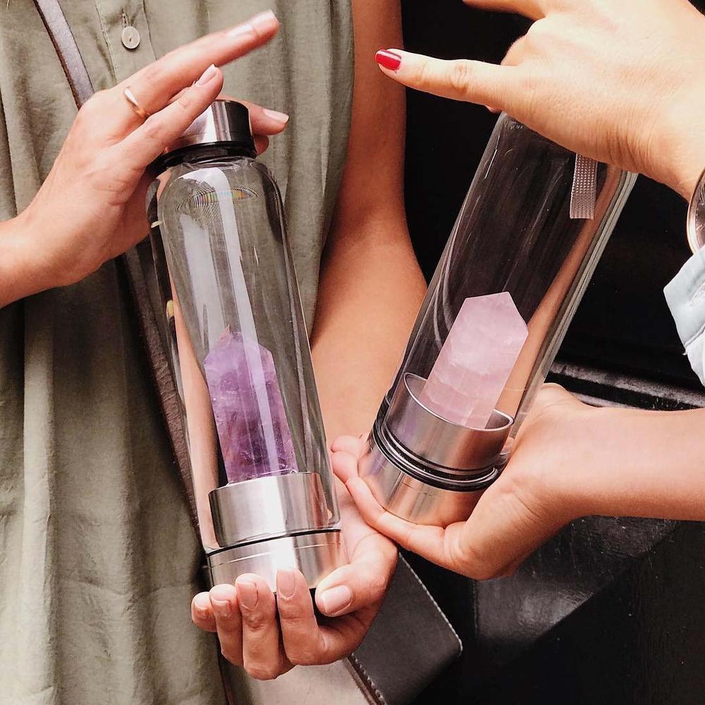 Crystal Infused Water Bottle