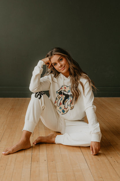 Rolling Stones Flower Power Hoodie