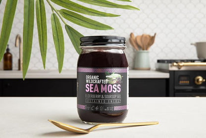 Elderberry and Soursop Infused Sea Moss Gel